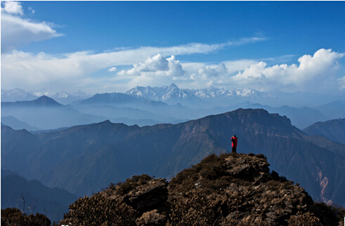 清明小長(zhǎng)假自駕牛背山觀景